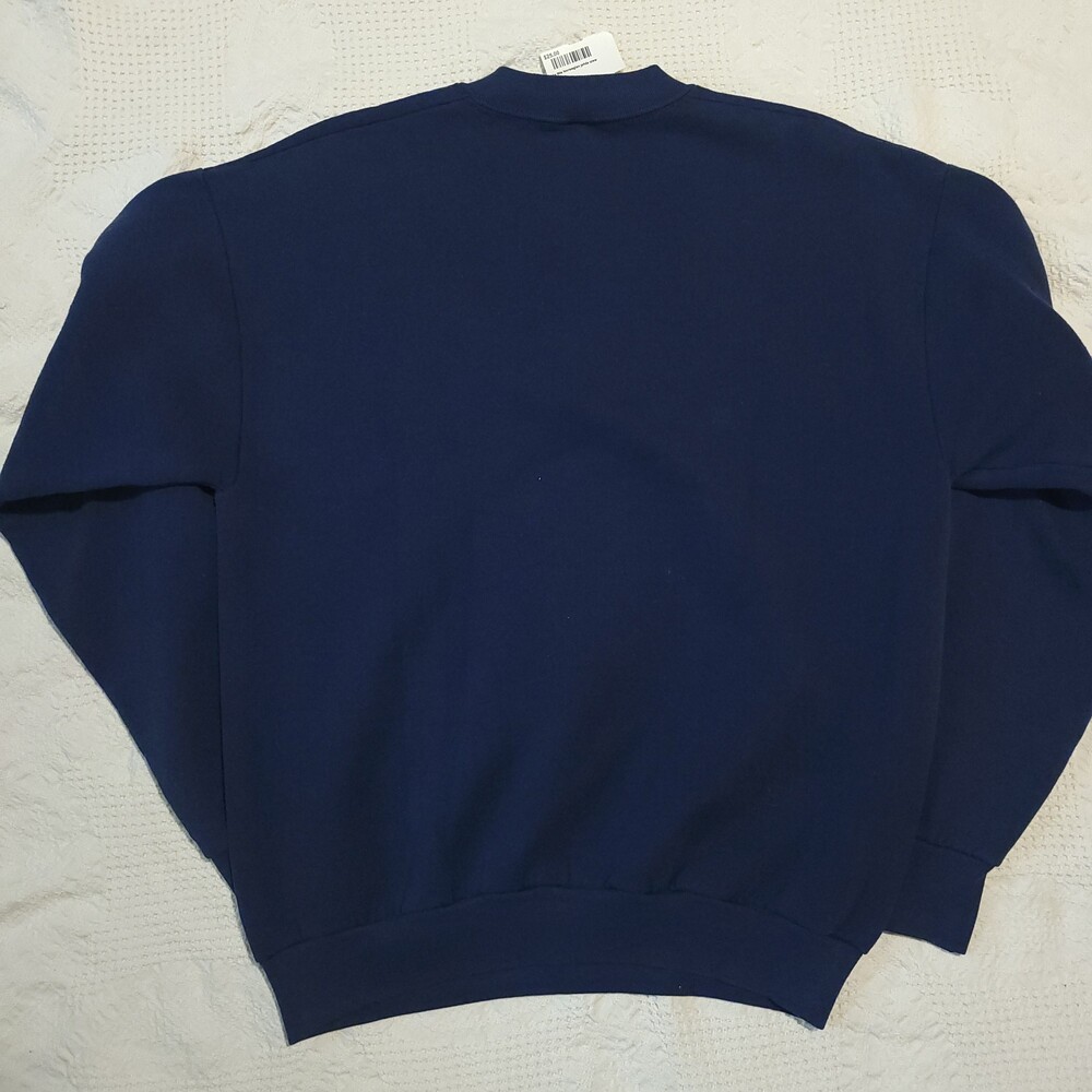 Vintage 80s 90s large vtg Crewneck Sweatshirt Norwegian Pride cotton vtg skater - Picture 6 of 8